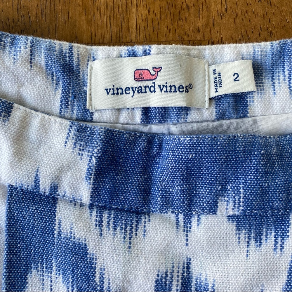 VINEYARD VINES Ikat print pleated skirt - Picture 3 of 6
